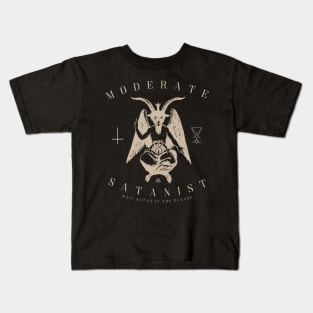 Moderate Satanist Kids T-Shirt